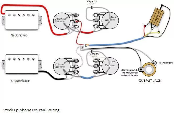 Распайка лес пол с двумя хамбакерами Beautiful Epiphone Les Paul Wiring Schematic Ideas - Images for image wire - goj