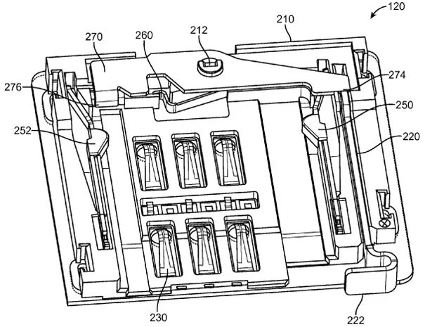 Распайка лотка сим карты Apple получила патент на коннектор для сим-карты * Новости 26.12.2012 * i-ekb.ru
