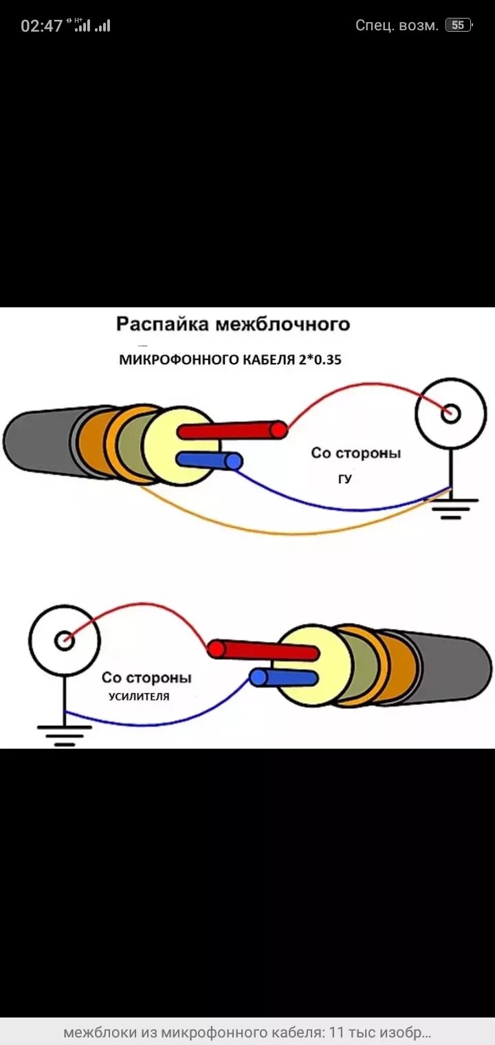 Распайка межблочного Hend maid. Межблоки из микрофонного кабеля. - Honda Odyssey (1G), 2,3 л, 1997 го