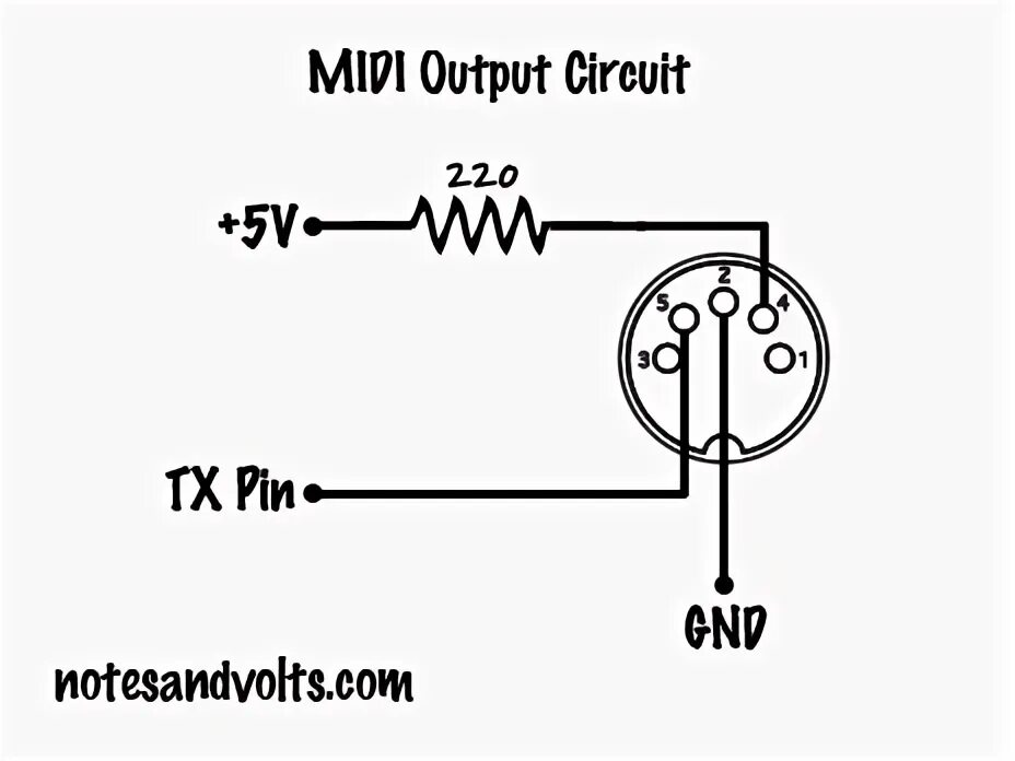 Распайка миди MIDI Serial1 using MIDI.h not working for Midi Pedal Switcher - Programming Ques