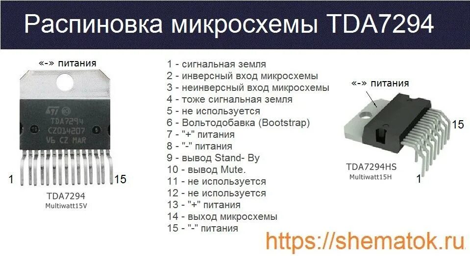 Распайка микросхемы Tda7294 datasheet Bezhko-Eclecto.ru