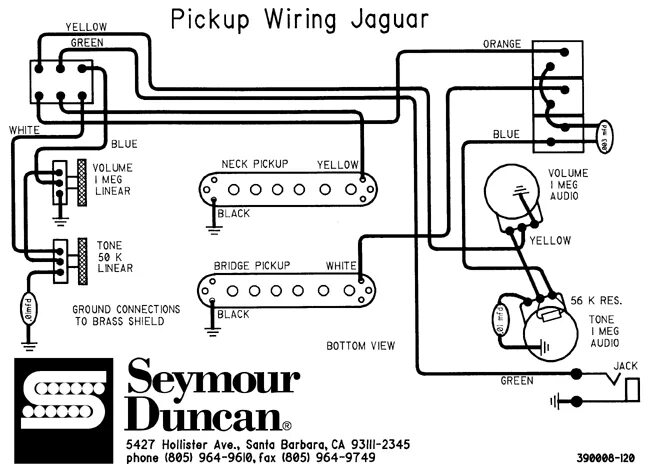 Распайка мустанга Where can I find a Fender Jaguar wiring diagram? Fender jaguar, Guitar diy, Guit