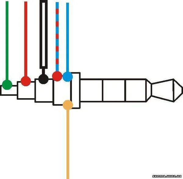 Распайка наушников 3.5 с микрофоном Ответы Mail.ru: схема распайки наушников NOKIA WH 701