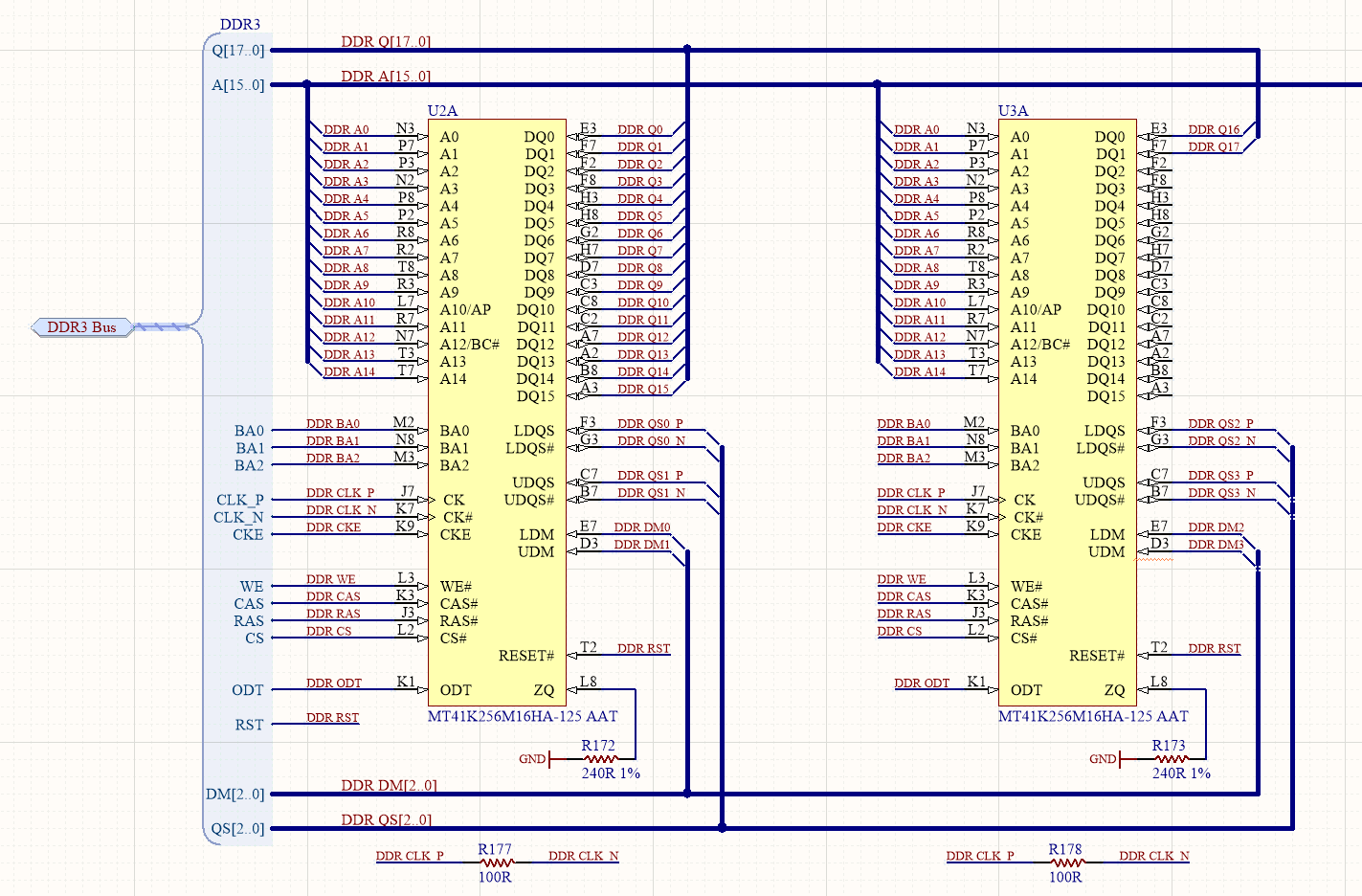 Распайка оперативной памяти fpga - Unused bits on a DDR3 chip - Electrical Engineering Stack Exchange