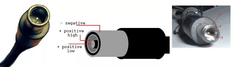 Распайка питания ноутбука Блок питания где плюс минус фото - DelaDom.ru
