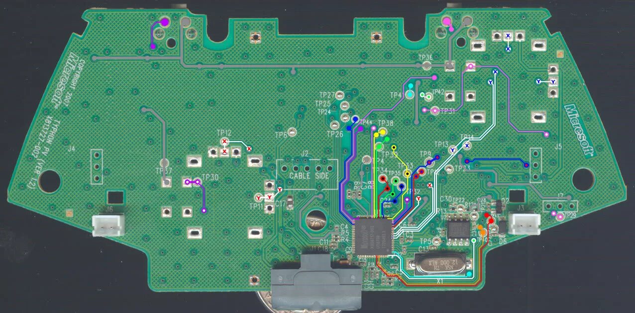 Распайка платы геймпада xbox 360 Dépêchezvous admiration Avoir froid xbox 360 controller pcb Ithaca Père fage Coû