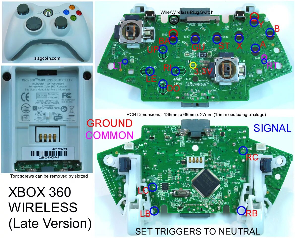 Распайка платы геймпада xbox 360 Xbox360 Controller Pinout - Issue #12 - lastxserenade/info - GitHub