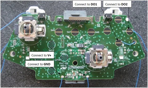 Распайка платы геймпада xbox 360 Tilt Board v3 Installation Instructions - adamthole.com