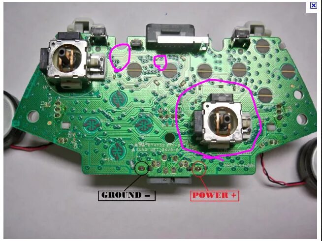 Распайка платы геймпада xbox 360 How to tell what type of xbox 360 wireless controller board you have - Xbox Gami