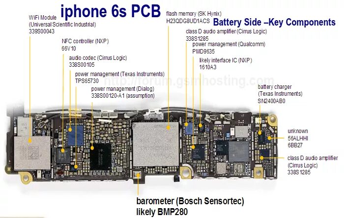 Распайка платы iphone 13 Iphone 6s/7 disassemble and reassemble complete teardown for repairing - GSM-For