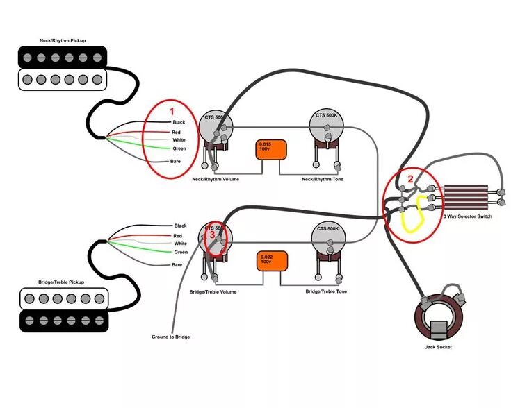 Распайка потенциометров epiphone prophecy Wiring Diagram Les Paul Present Print Including And Epiphone Les paul, Epiphone 