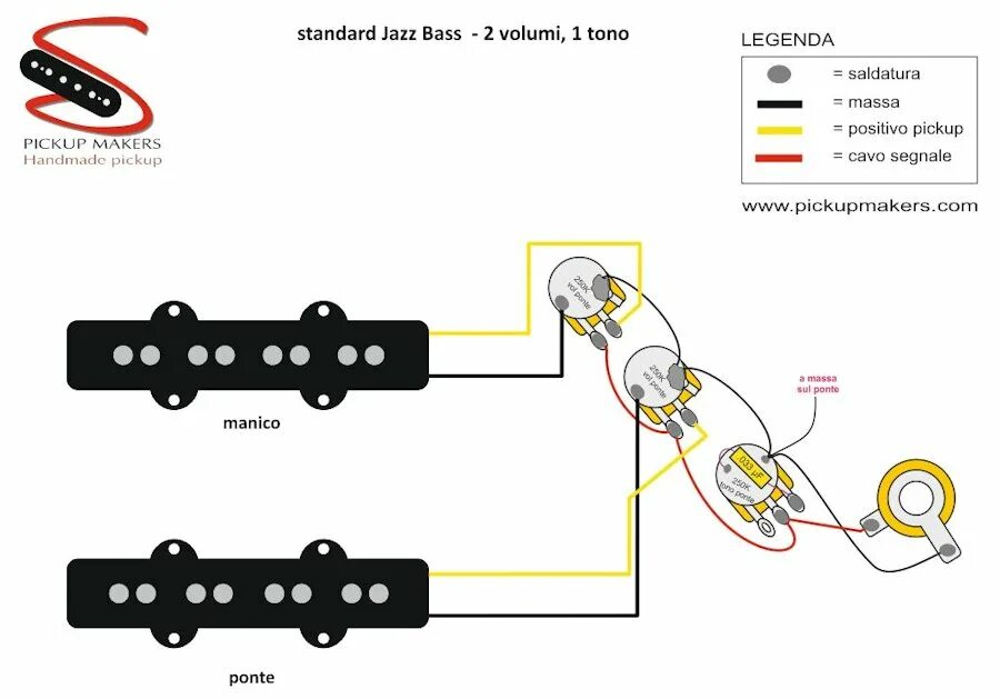 Распайка precision bass Схема бас кавказ