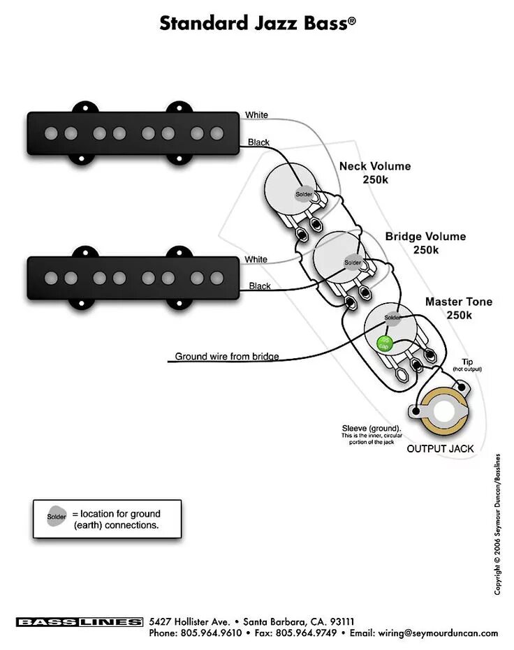 Распайка precision bass Standard bass wiring Fender jazz bass, Fender jazz, Fender bass