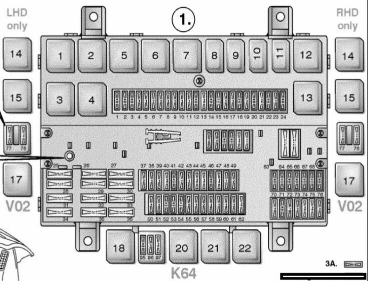 Распайка предохранителя VOLVO FM, FH Version 2 - Fuses box diagram and relays Fuse box, Volvo, Electrica