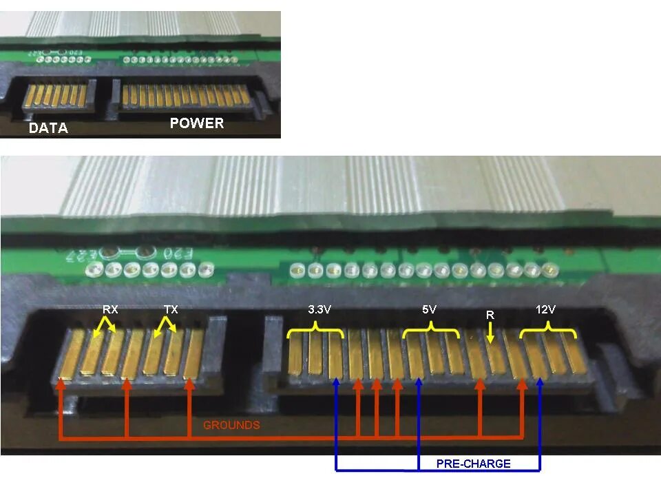 Распайка sata питания Ide To Usb Wiring Schematics