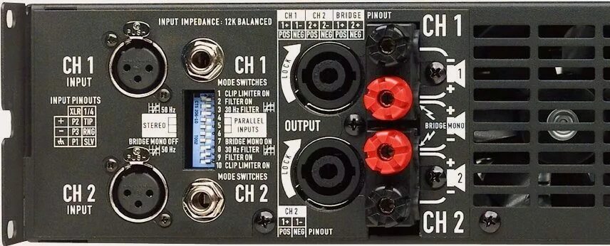 Распайка спикона колонки File:Connectors of a QSC PLX2402 professional PA Power Amplifier.jpg - Wikipedia