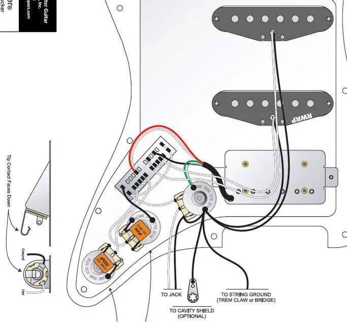 Распайка stratocaster Fender Deluxe Strat Wiring Diagram - Database - Faceitsalon.com