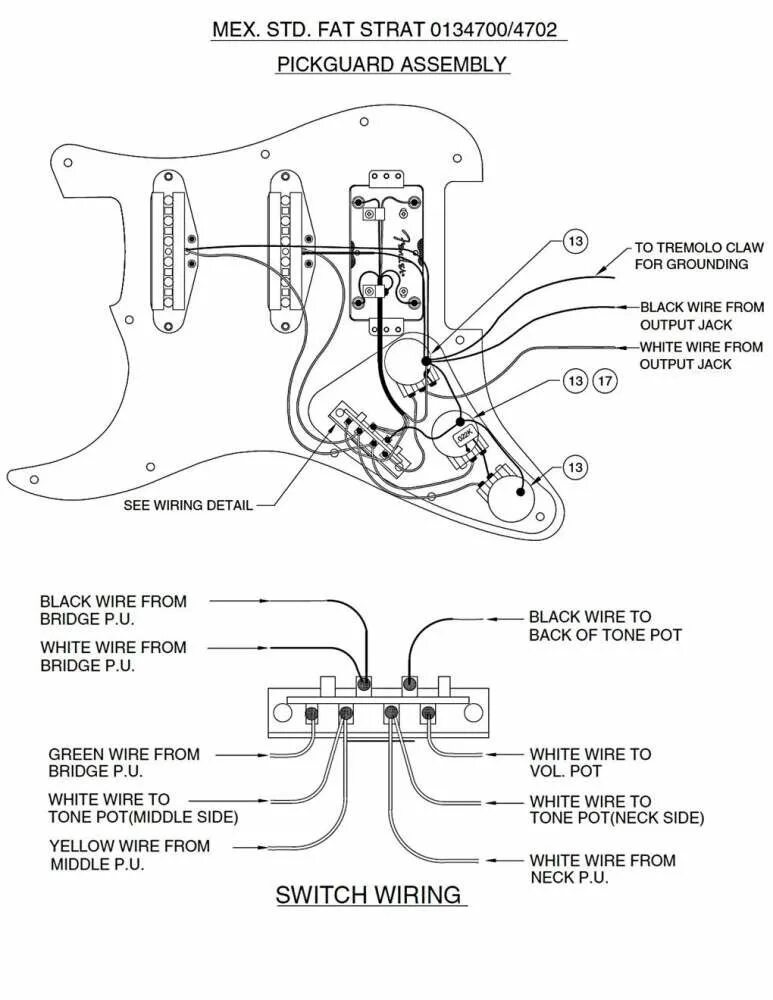 Распайка суперстрат Wiring Diagrams Guitar Hsswiring diagram schematics wiring diagram schematics Lu