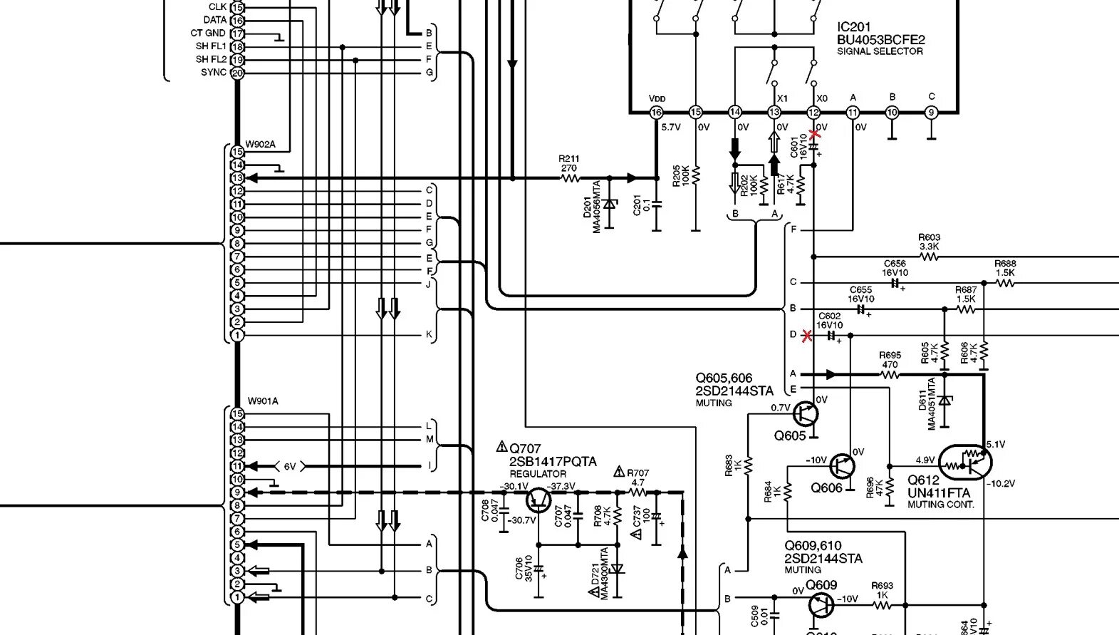 Распайка техникс rp 880 Доработка блока усилителей муз. центра TECHNICS SA-EH770 - Сообщество "Электронн