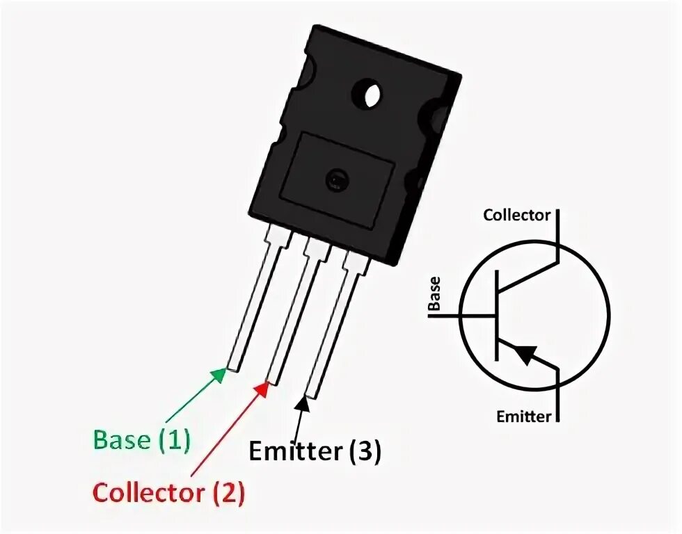 Распайка транзистора 2SA1943 Transistor Pinout Transistors, Electronics mini projects, Electronic par