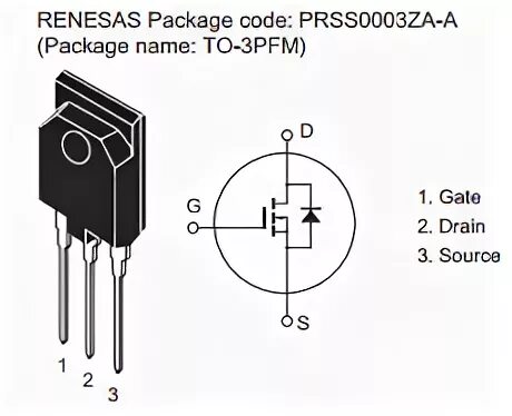 Распайка транзистора K2225 N-Channel MOSFET, 2SK2225