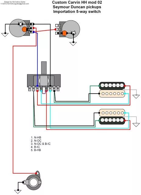 Распайка трехпозиционного переключателя электрогитары Pin på Guitar wiring