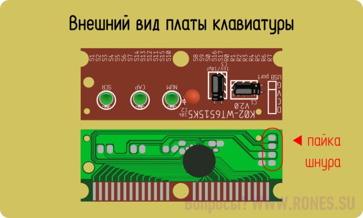 Распайка usb клавиатуры Ремонт мыши или клавиатуры при обрыве шнура Клавиатура, Компьютерная инженерия, 