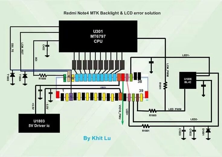 Распайка xiaomi Xiaomi Redmi Note 4 Display Problem Solution Jumper Ways in 2021 Problem and sol