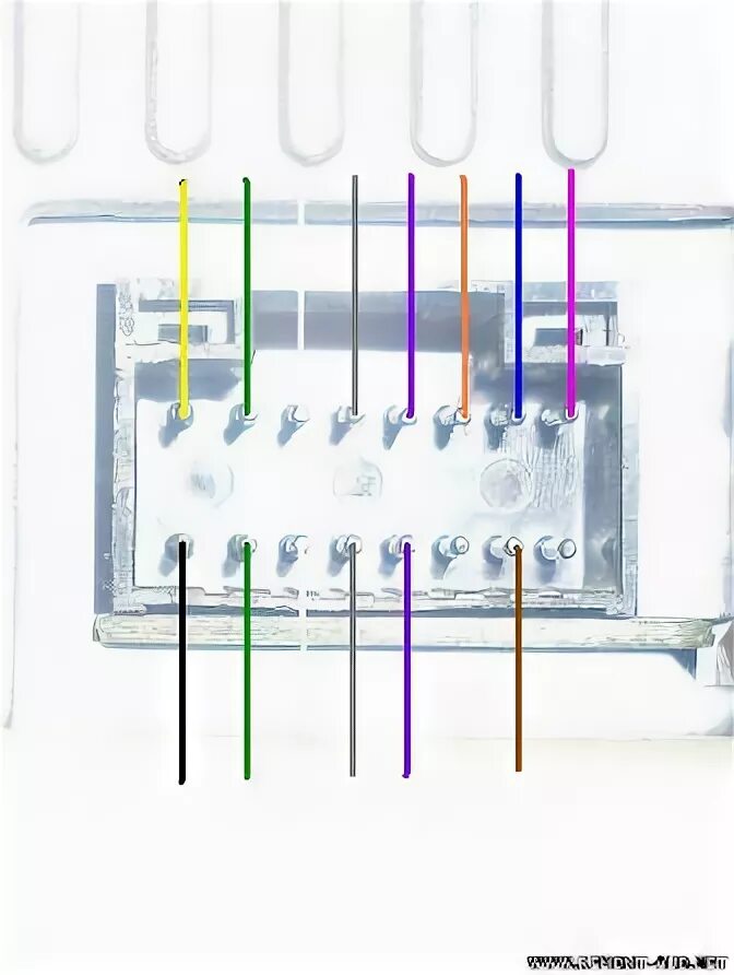 Распайку тв Распиновка разъёмов автомагнитол