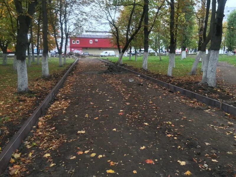 Распечатать фото брянск фокинский район В Фокинском районе продолжается реконструкция парка - Брянская городская админис