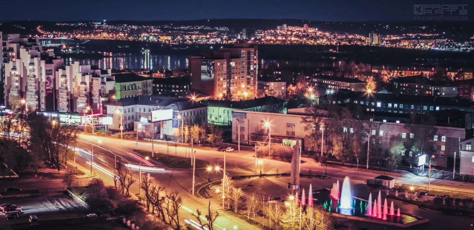 Распечатать фото иркутск цена Hidden Siberia Photography: Cities. Irkutsk at Night