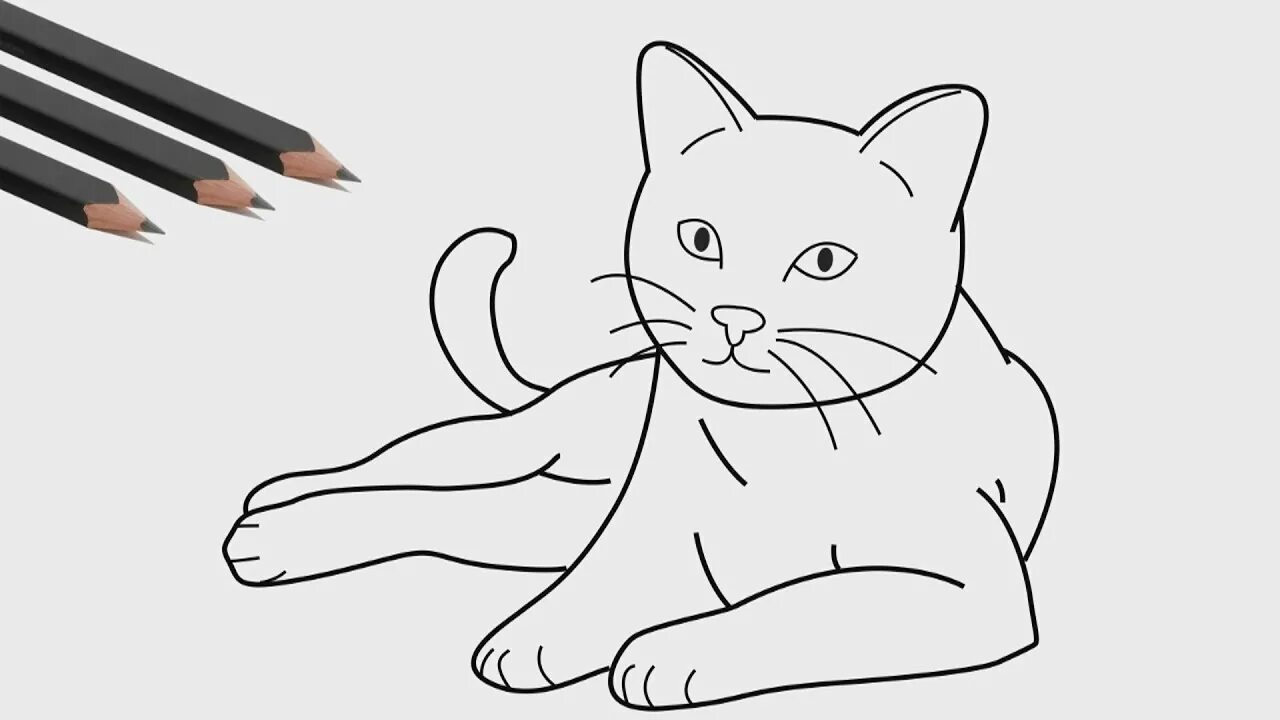 Распечатать фото котиков рисовать How to draw a cat / Draw a drawing of a kitten / Как нарисовать кота поэтапно - 