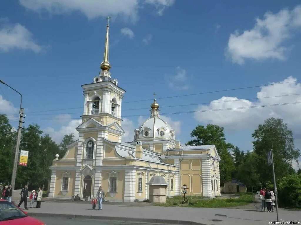 Распечатать фото красное село Панорама: Красносельский Свято-Троицкий храм, православный храм, просп. Ленина, 