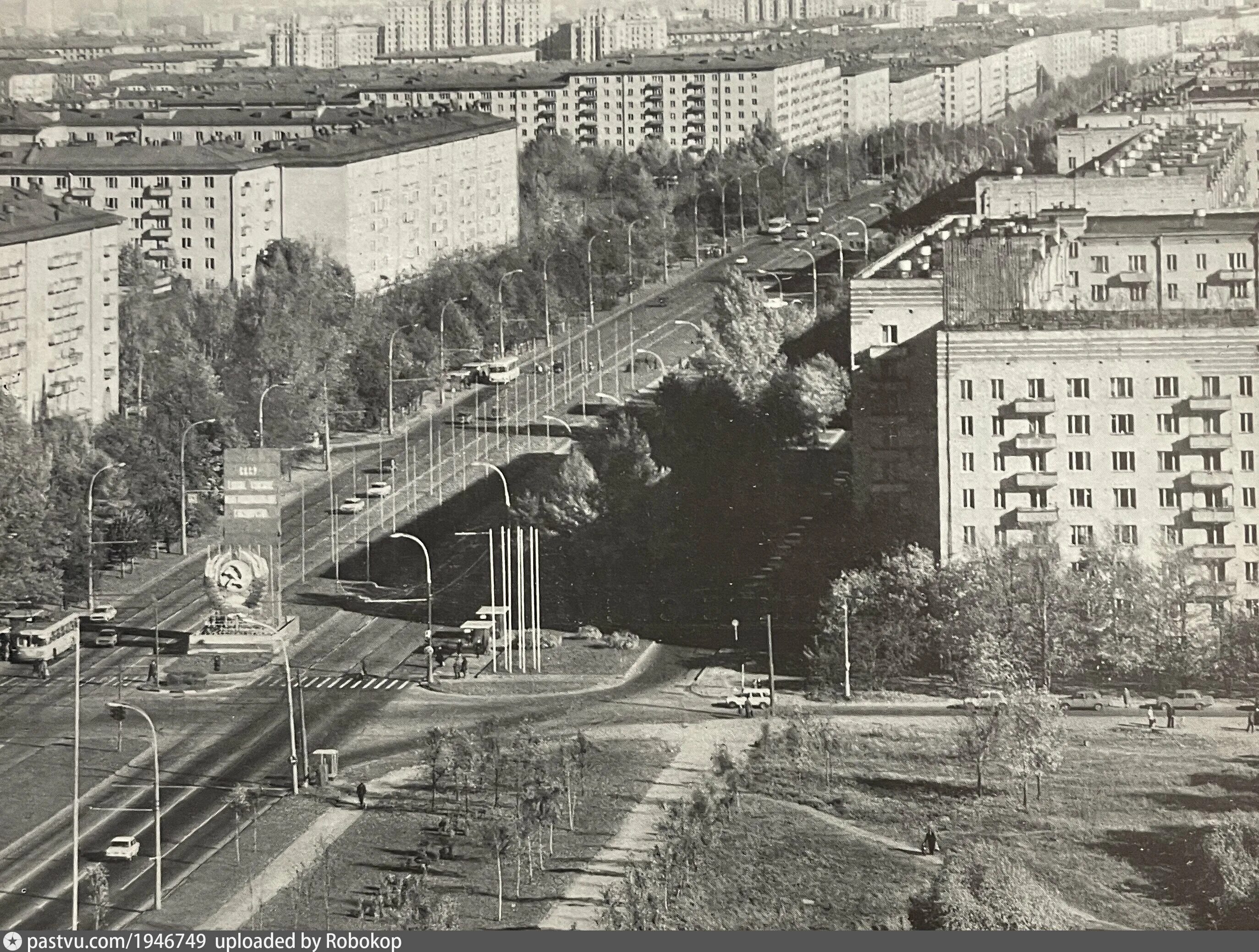 Распечатать фото ленинский район Проспект - Retro photos