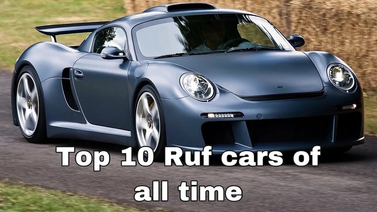 Распечатать фото машины Top 10 Ruf Cars of All Time - YouTube