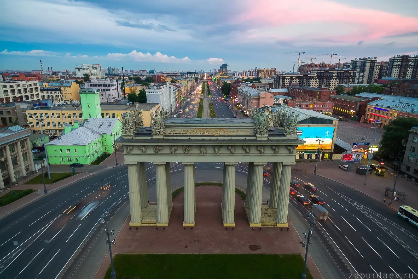 Распечатать фото московский проспект Проспект советов москва