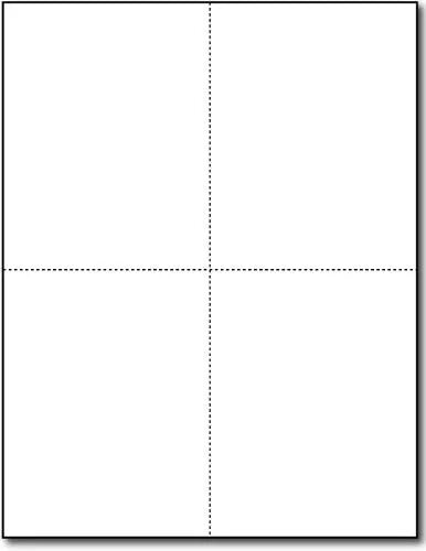 Распечатать фото на 4 листа Amazon.com : Blank Colored 4-up Postcard Paper by Desktop Publishing Supplies - 