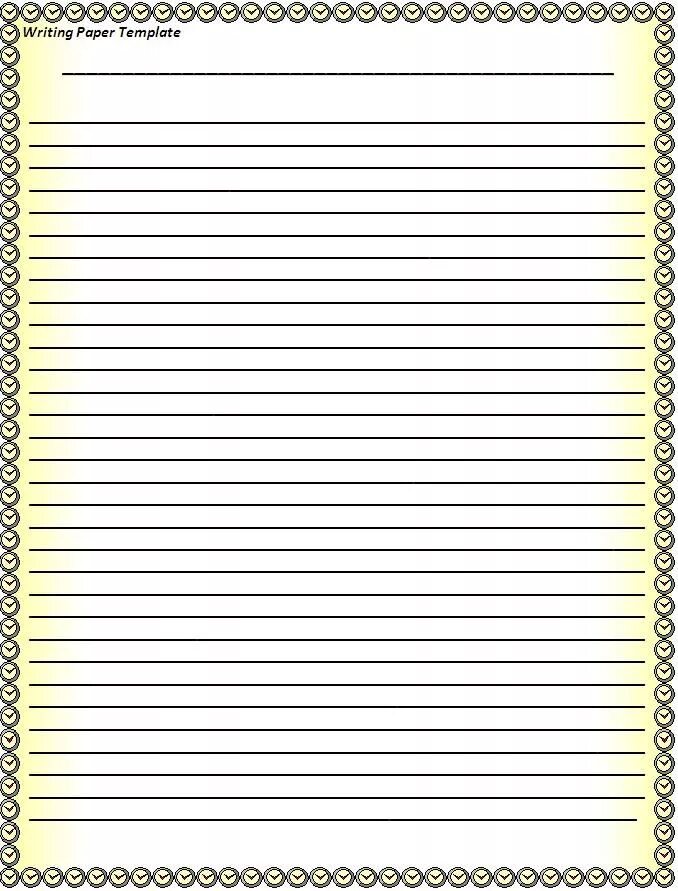 Распечатать фото на бумаге а4 Writing Paper Template siamarsa.com Writing paper template, Writing paper printa