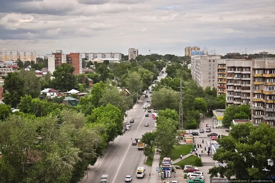 Распечатать фото октябрьский район Новосибирск. Октябрьский район. "СИБНИИПРОЕКТЦЕМЕНТ" 9эт (2010) - Gelio - Тёрка 