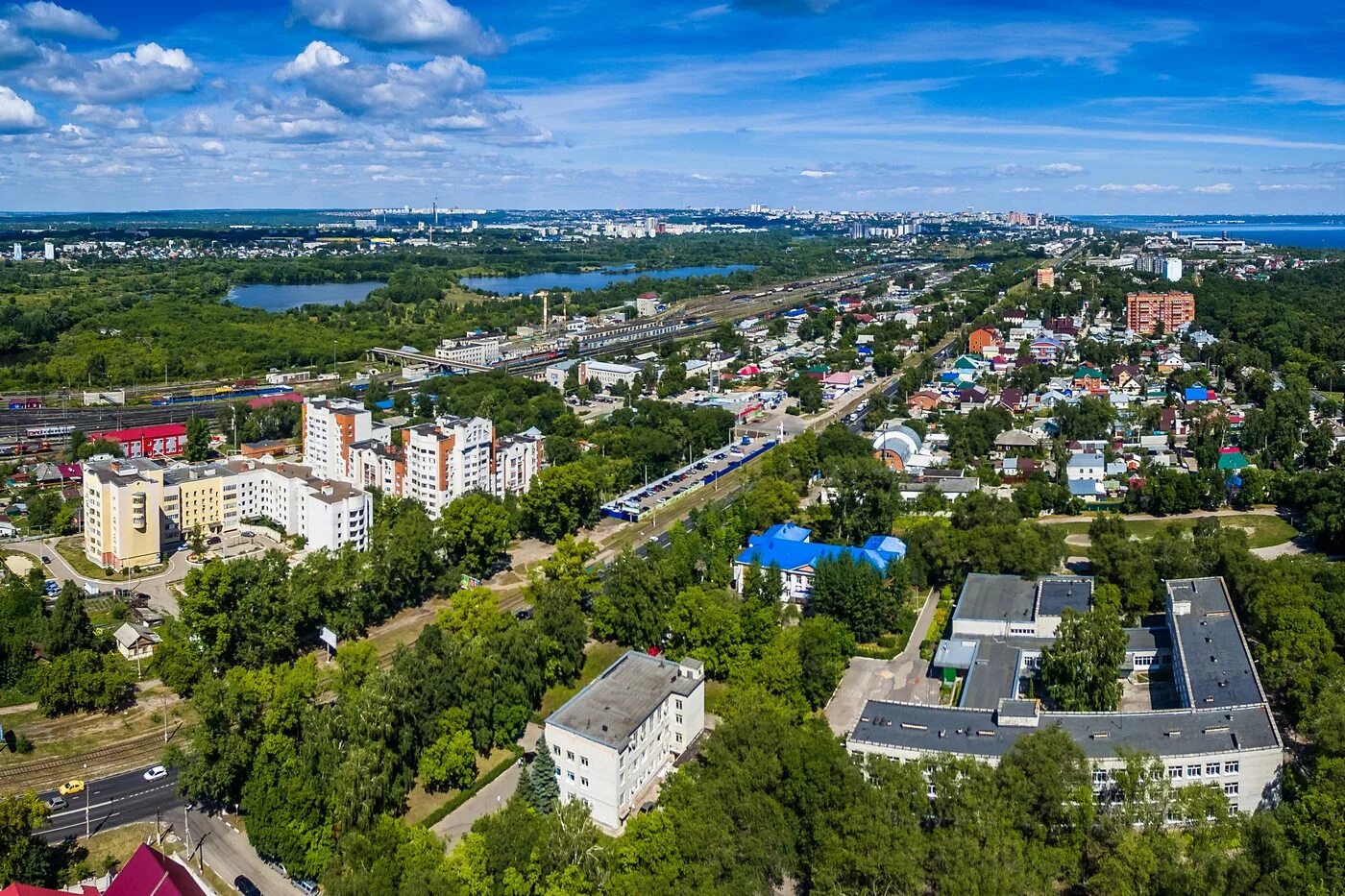 Распечатать фото онлайн ульяновск Ульяновск с высоты. Железнодорожный район и бонус с гостиницы Венец. Август 2017