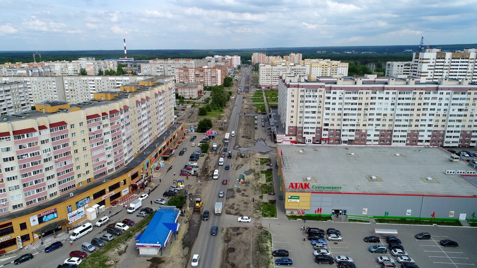 Распечатать фото пенза гпз Реконструкция дорожного полотна по ул. Антонова идет с опережением графика