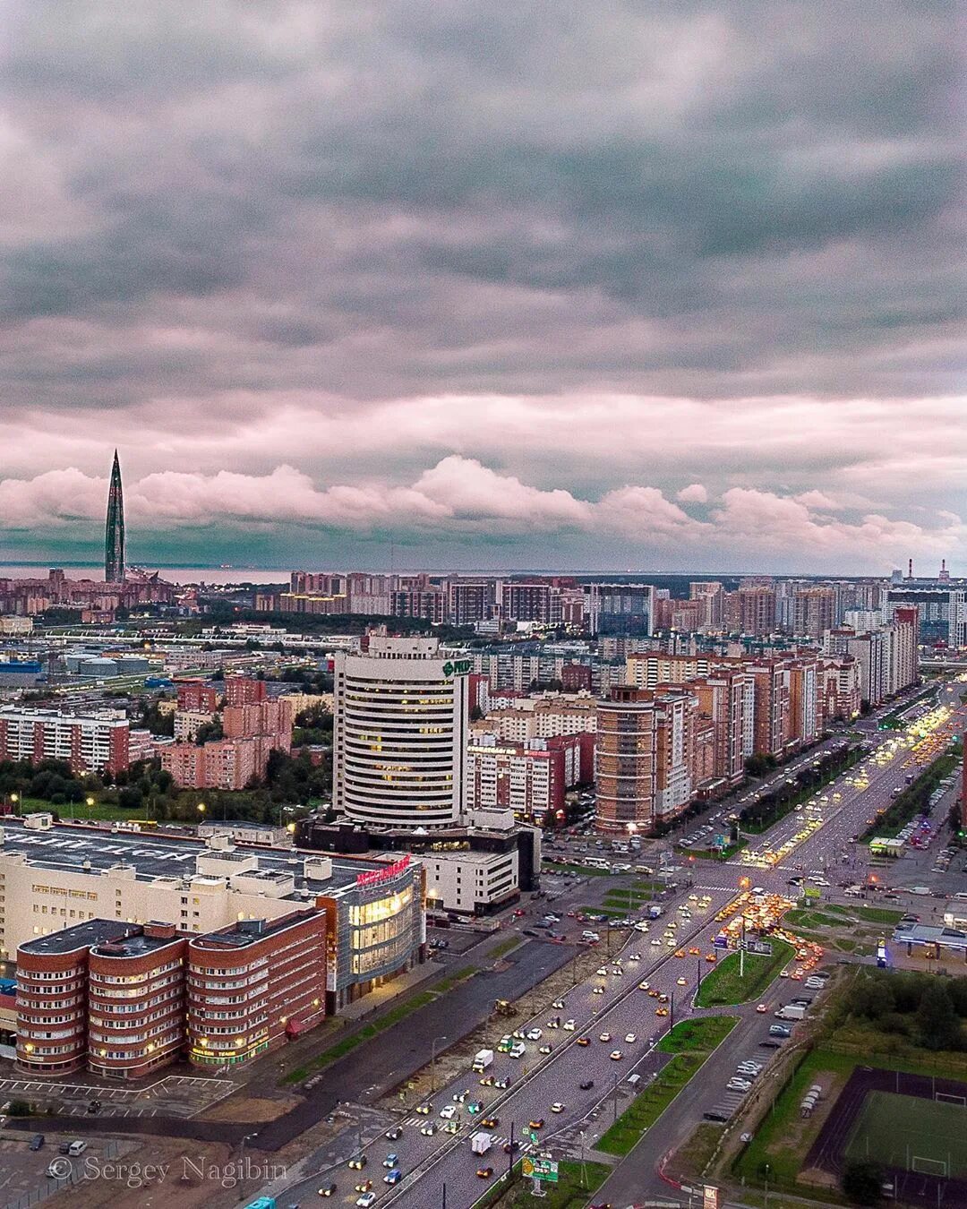 Распечатать фото приморский район Богатырский пр., участок от Байконурской ул. до Гаккелевской ул., реконструкция 