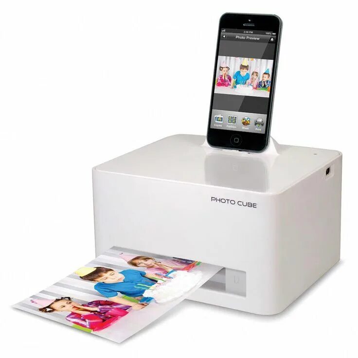 Распечатать фото с телефона цена спб The iPhone 5 Photo Printer - Hammacher Schlemmer Iphone photo printer, Photo pri