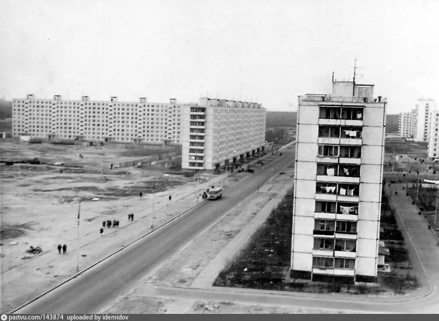 Распечатать фото советский район Новостройки в Выхино, 1969 (2) - Фотографии прошлого