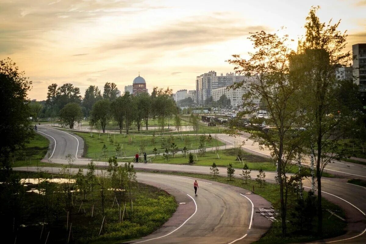 Распечатать фото спб калининский район Где покататься на велосипеде в СПб - популярные веломаршруты