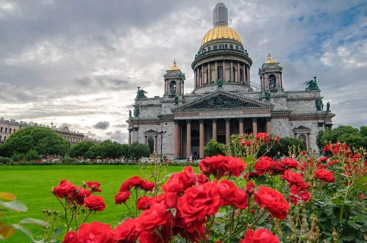 Распечатать фото спб цветные Saint Isaac's Cathedral, Saint Petersburg