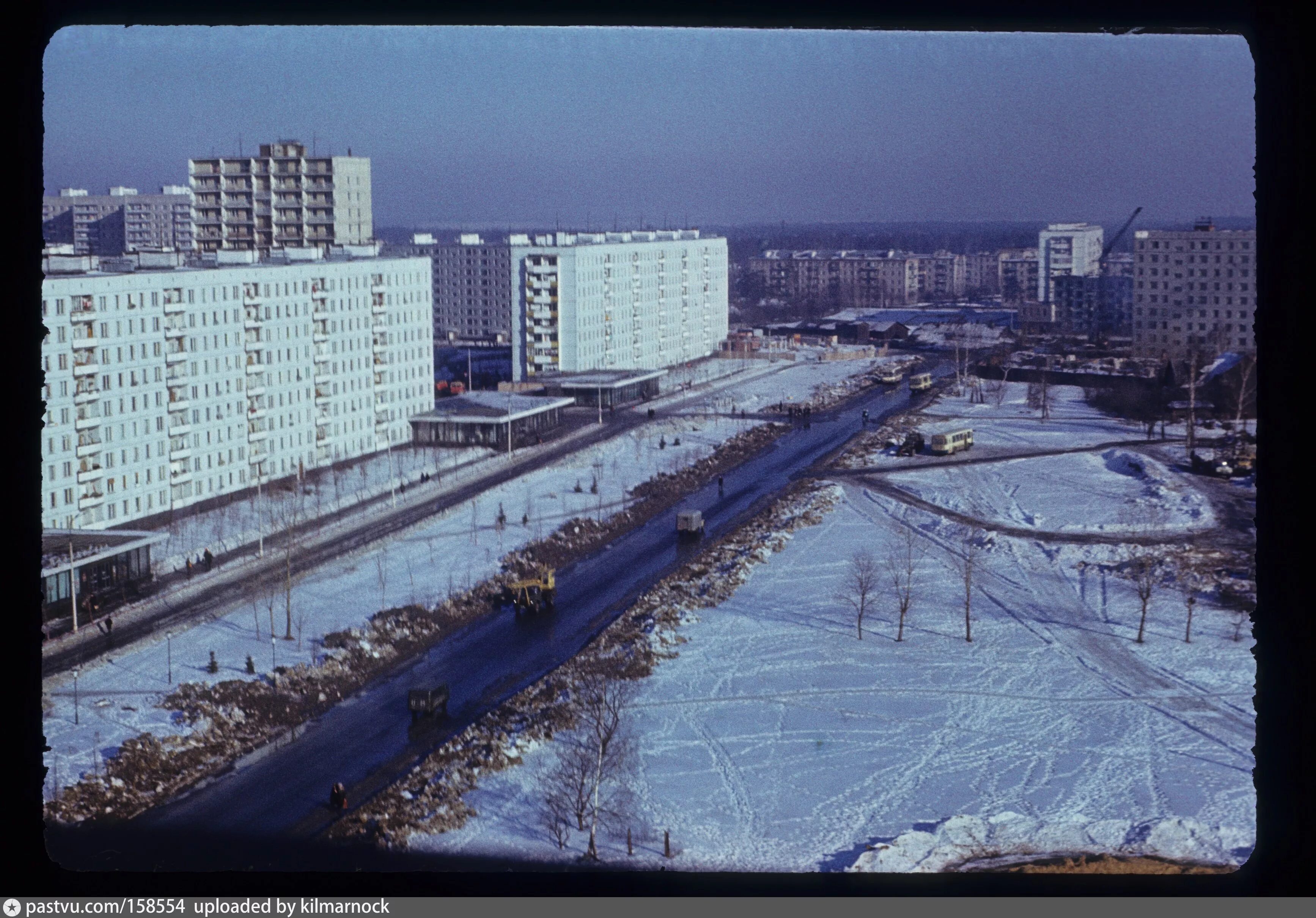 Распечатать фото в королеве М.О. Калининград (Королёв), Проспект Королева - Retro photos