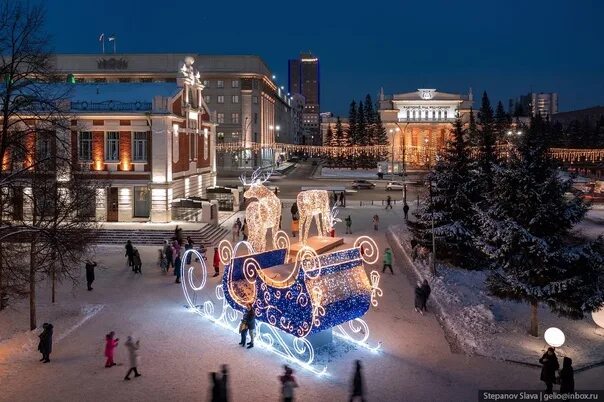 Распечатать фото в новосибирске Великолепные снимки Новосибирска - новогодней столицы России Фото: Слава Степано