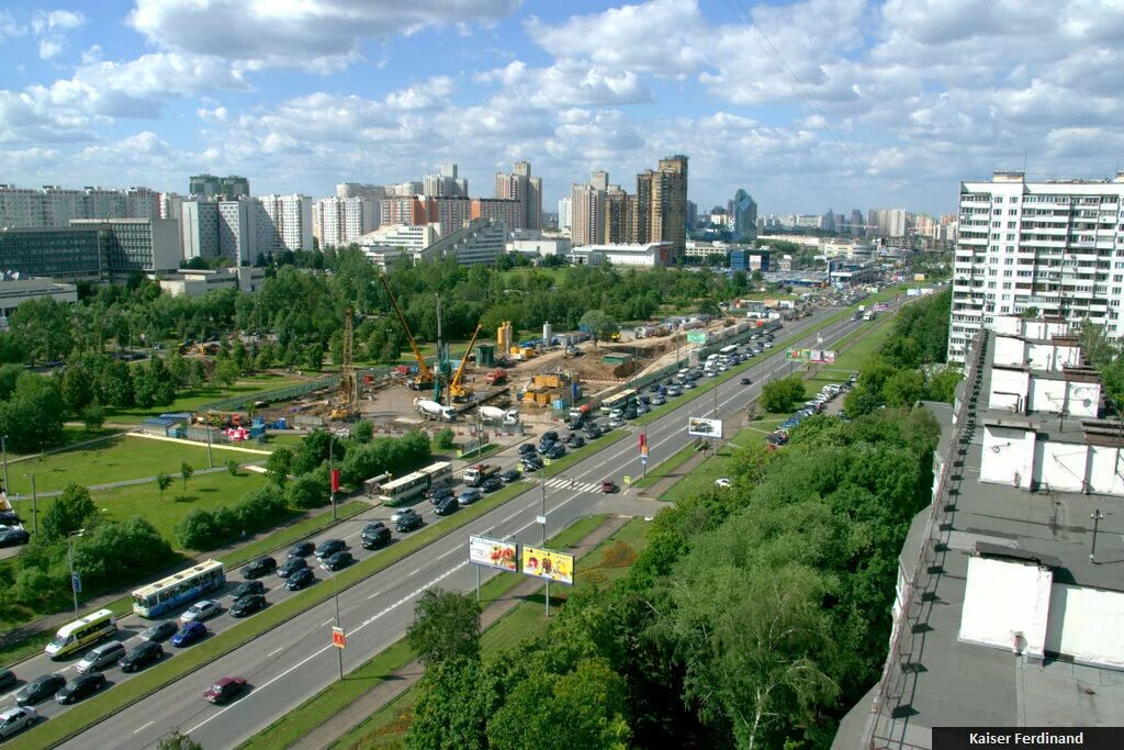 Распечатать фото юго западная Запад москвы станции метро