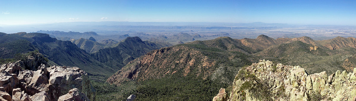 Распечатать фото западный File:West from Emory Peak.JPG - Wikimedia Commons